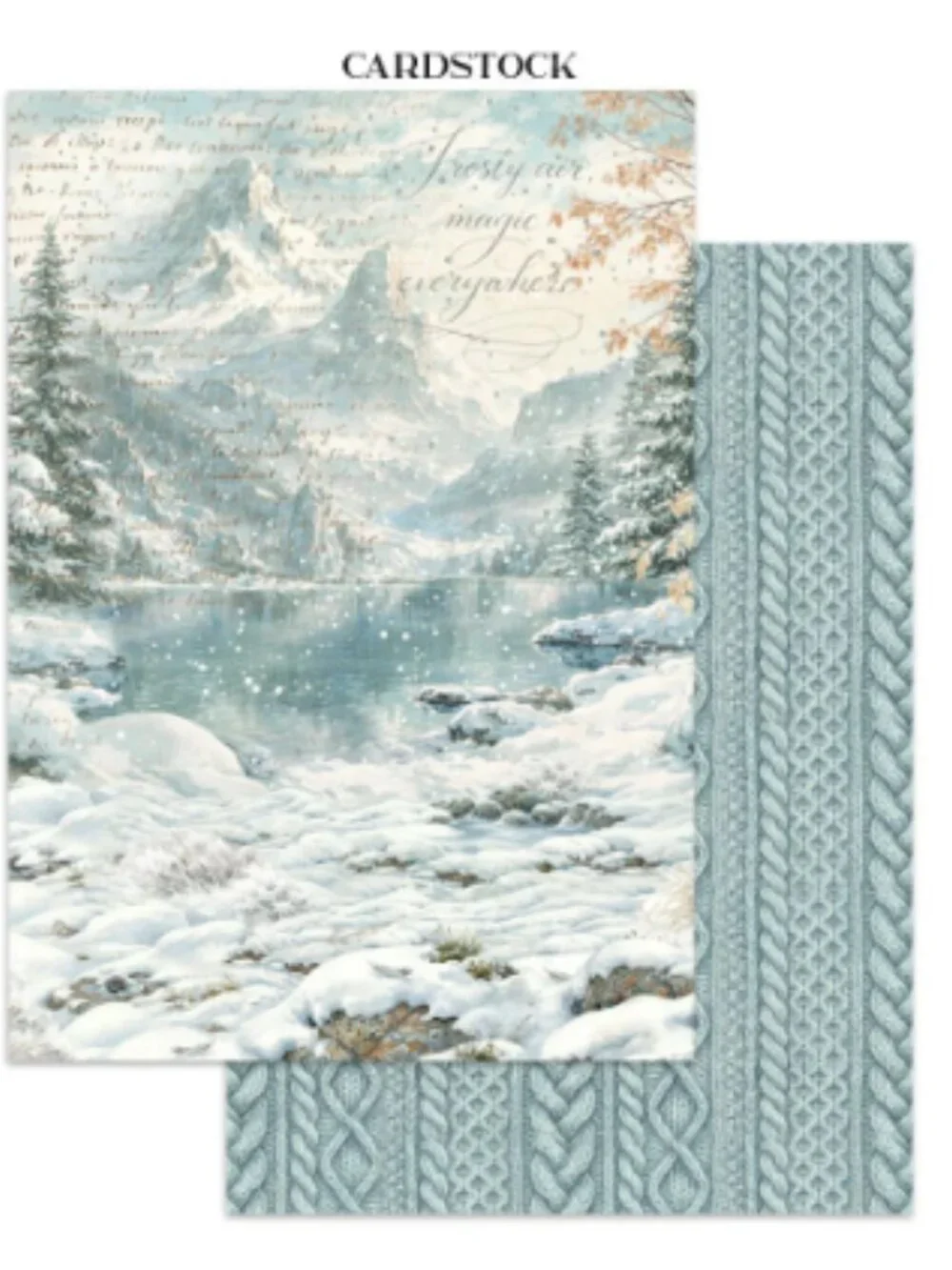 Stamperia White Christmas Collection Junk Journal Book NWT New Release